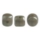Les perles par Puca® Minos beads Opaque dark grey luster 43040/14400